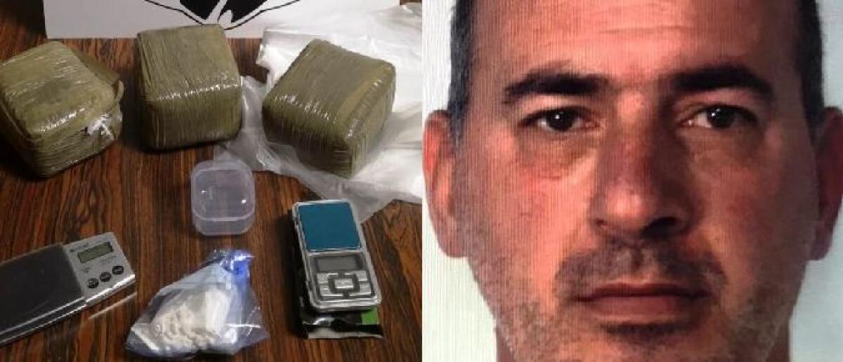 CATANIA. OCCULTAVA NEL GARAGE COCAINA E HASHISH, LA DROGA SEQUESTRATA AVREBBE POTUTO FRUTTARE OLTRE 20.000 EURO - 