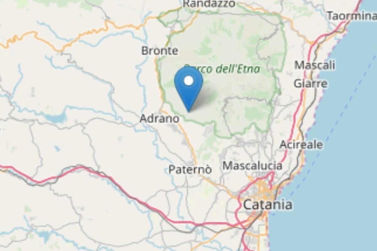TERREMOTO DI 3.5 A BIANCAVILLA ETNEA ALLE ORE 06.06 - 