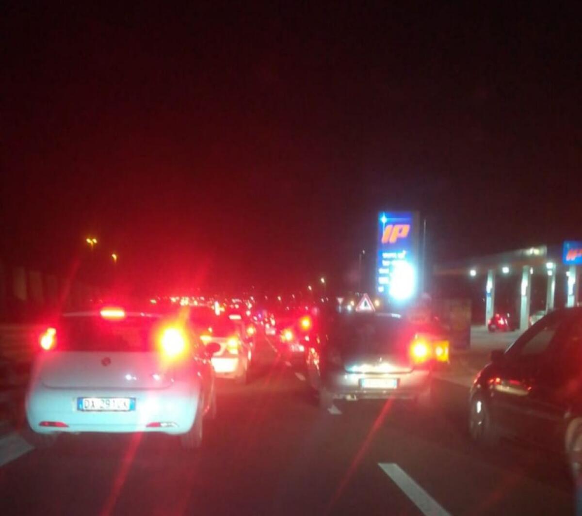 INCIDENTE SS121 DIREZIONE CATANIA - 