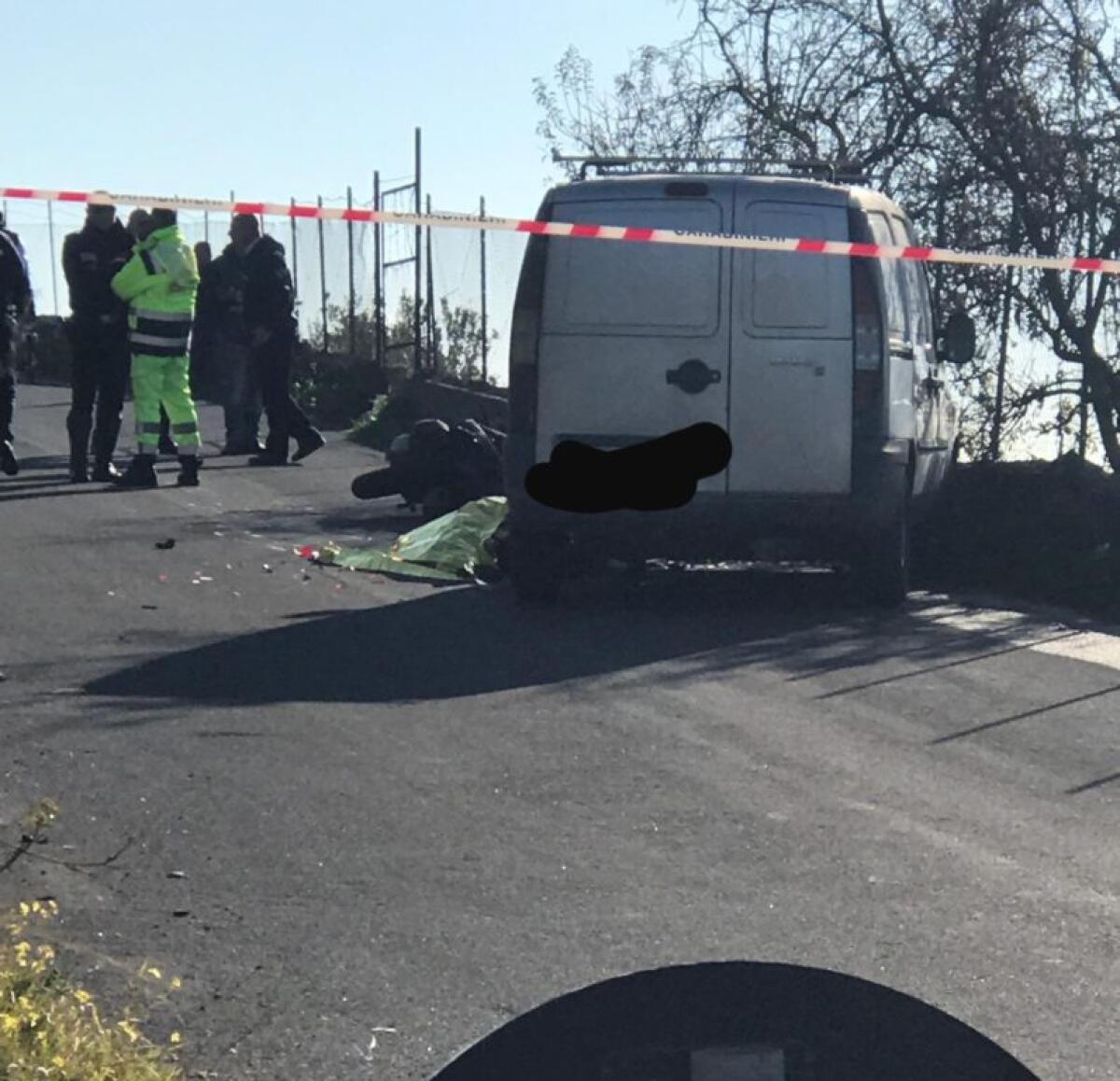 BIANCAVILLA: INCIDENTE MORTALE, LA VITTIMA È GABRIELE, APPENA 17ENNE - 