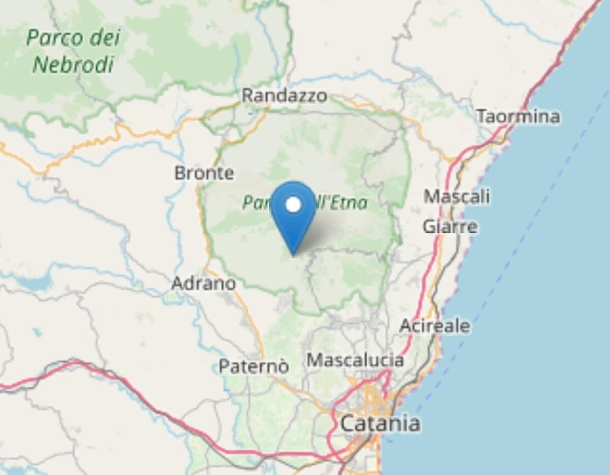 TERREMOTO DI MAGNITUDO 4.0 POCHI MINUTI FA - 