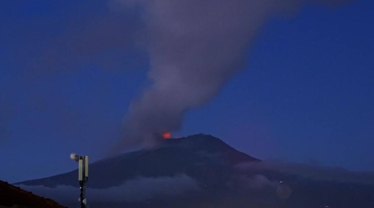 ERUZIONE ETNA, LA PROTEZIONE CIVILE: “NESSUN COLLEGAMENTO CON LO STROMBOLI” - 