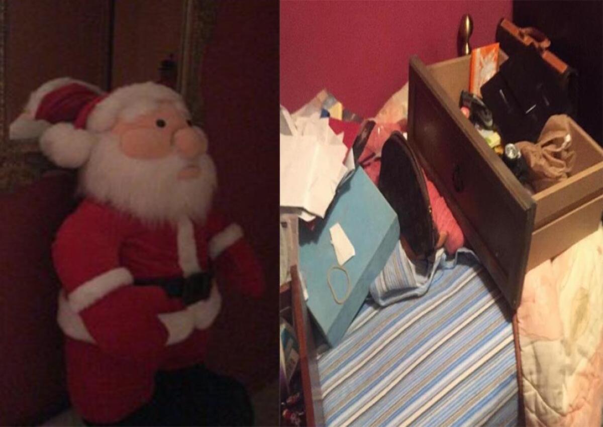 PATERNO’ , FURTO IN UNA VILLA, RUBATO ANCHE BABBO NATALE: “RESTITUITELO” - 