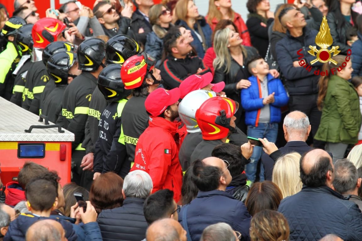 PATERNÒ: OMAGGIO DEI VIGILI DEL FUOCO A  SANTA BARBARA