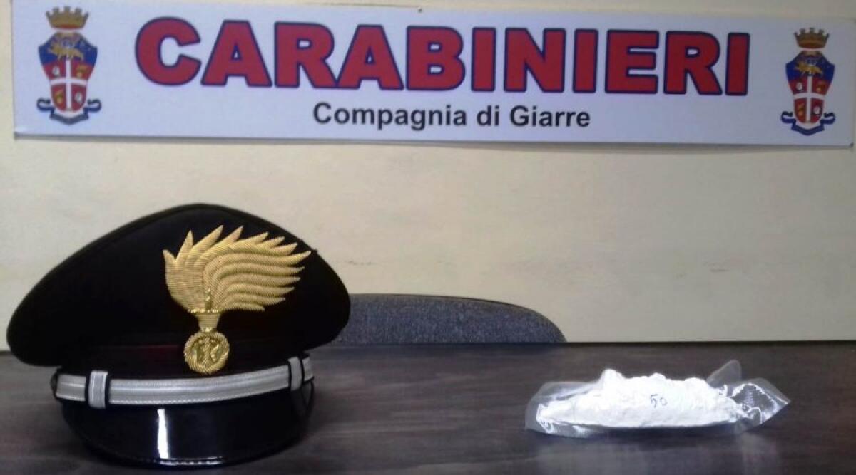 GIARRE: INTERCETTATI CON 50 GRAMMI DI COCAINA NASCOSTA NELL’AUTO, ARRESTATI. - 