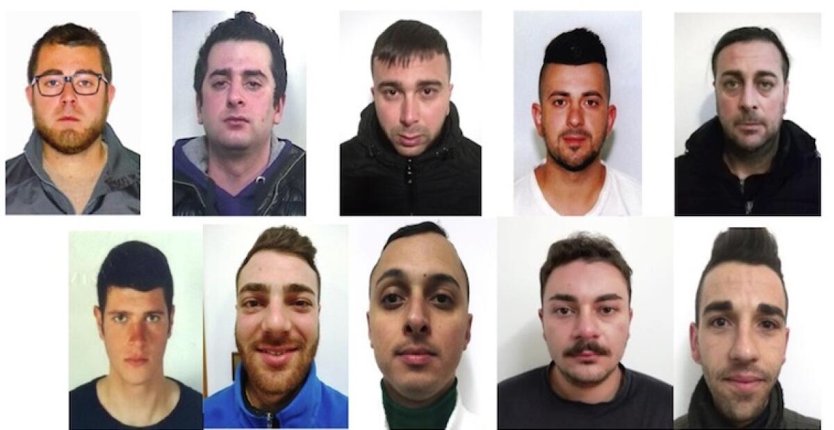 OPERAZIONE B&B, LE FOTO DEGLI ARRESTATI NEL CALATINO - 