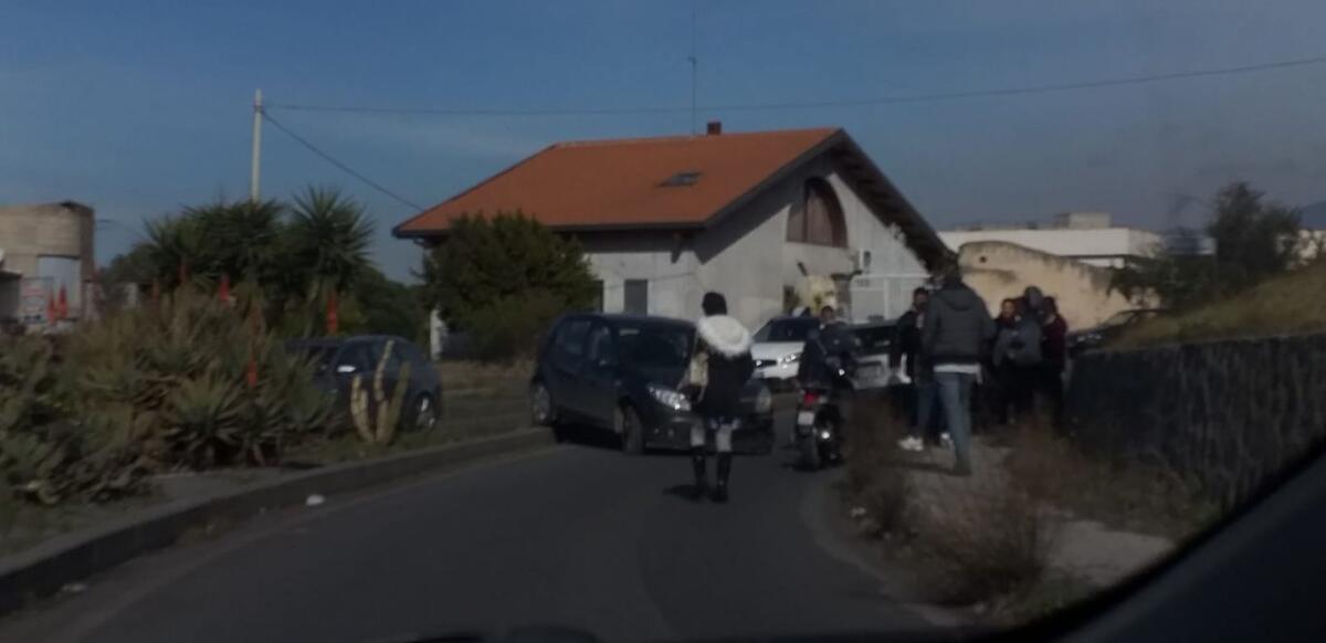 INCIDENTE IN VIA DELLE ARTI E DEI MESTIERI - 