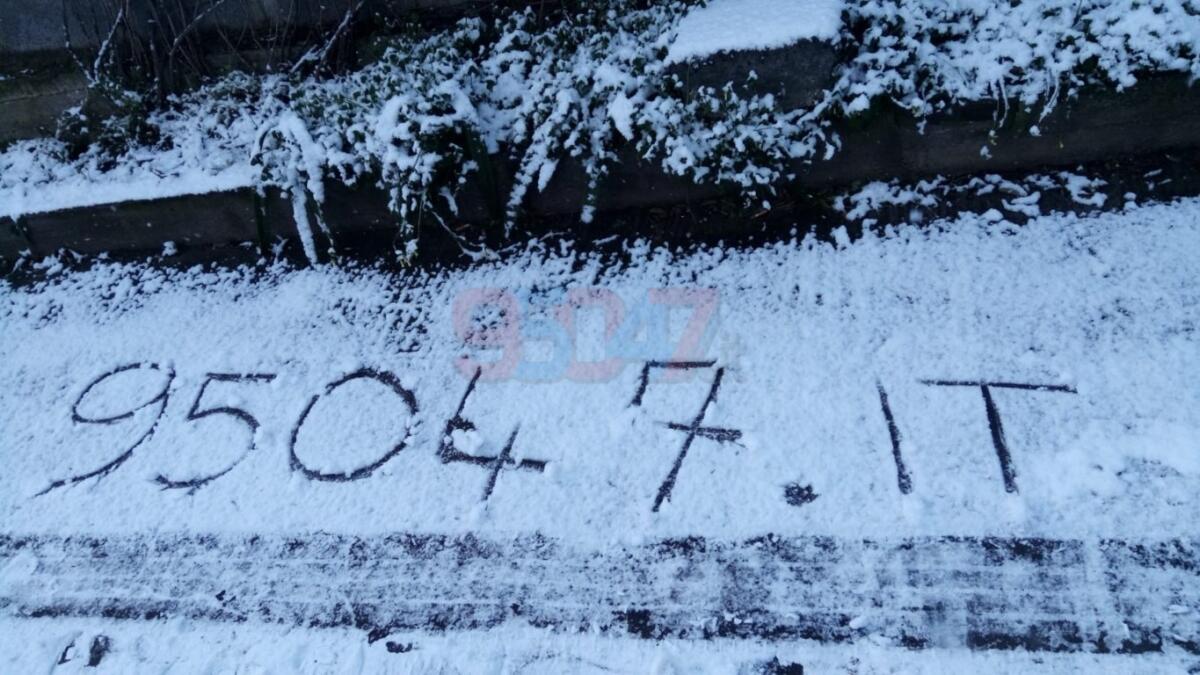 LA MAGIA DELLA NEVE A PATERNO', LE FOTO DEI NOSTRI LETTORI - FOTOGALLERY - 