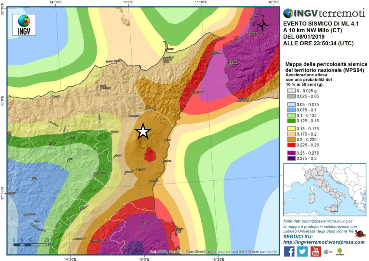 I dettagli sul terremoto di stanotte - 