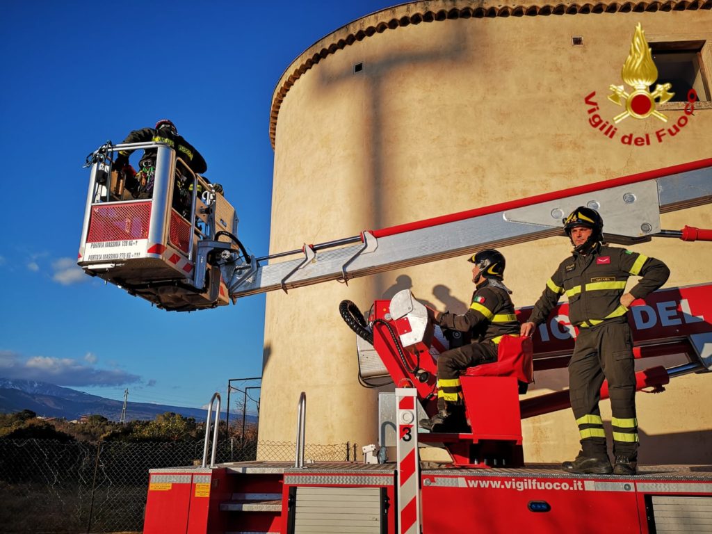 ACIREALE, ESEGUITI SOPRALLUOGO E MESSA IN SICUREZZA DELLA CHIESA DI “SANTA MARIA DELLE GRAZIE”