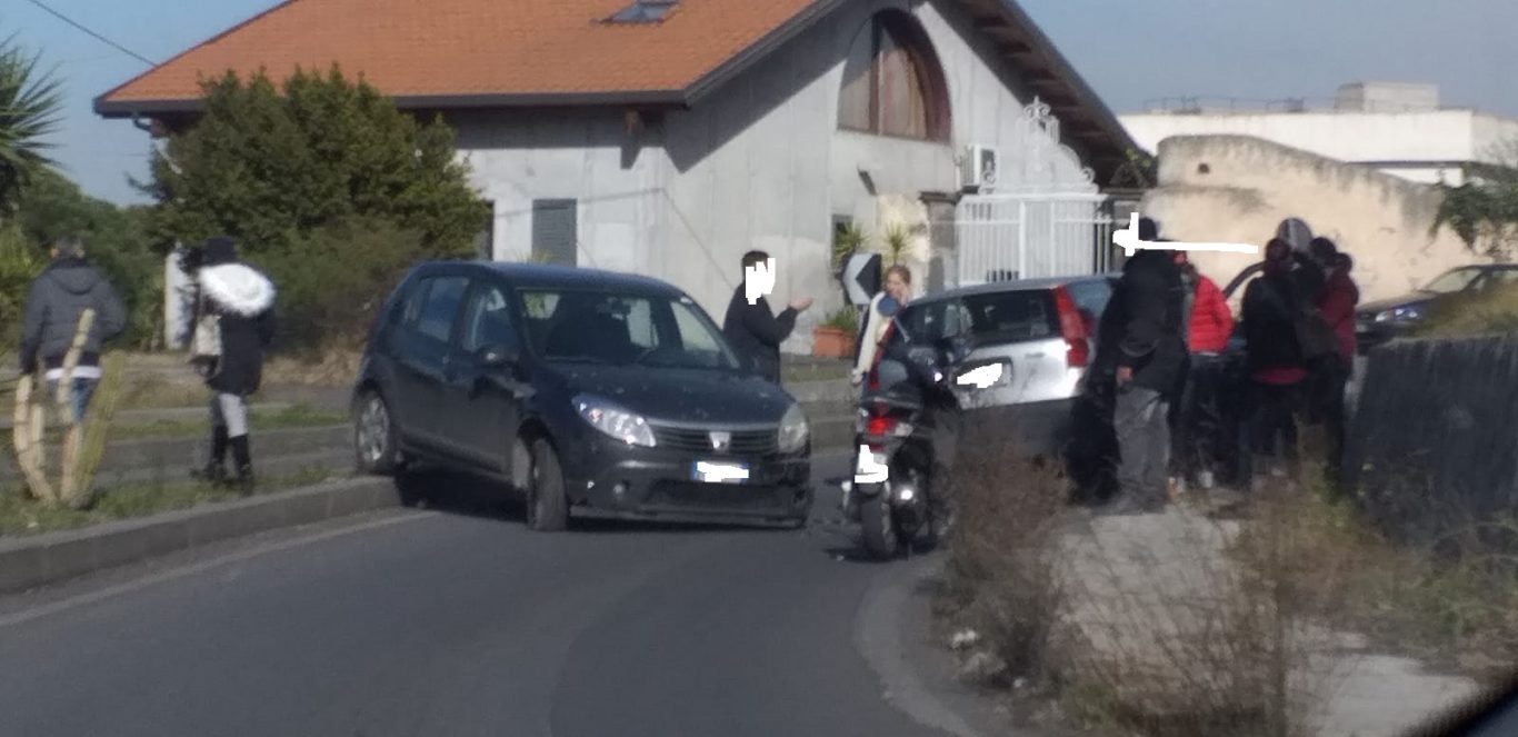 INCIDENTE IN VIA DELLE ARTI E DEI MESTIERI