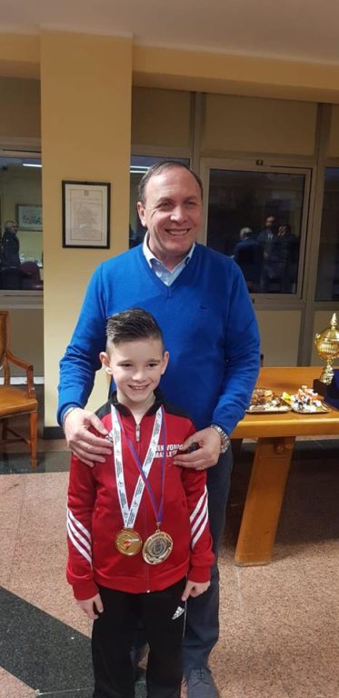 PREMIATI DAL SINDACO I GIOVANI DEL CENTRO SPORTIVO TAEKWONDO MARLETTA