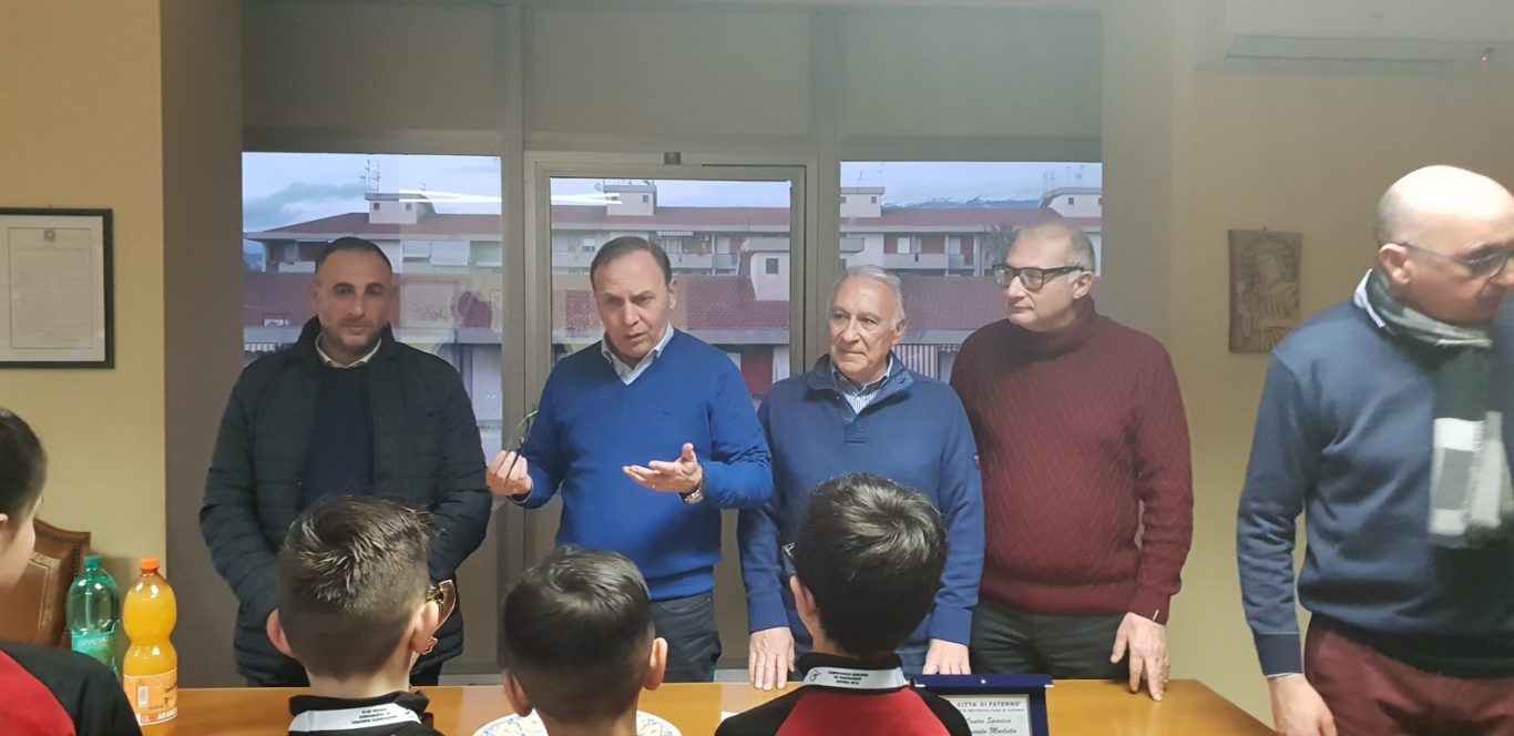 PREMIATI DAL SINDACO I GIOVANI DEL CENTRO SPORTIVO TAEKWONDO MARLETTA