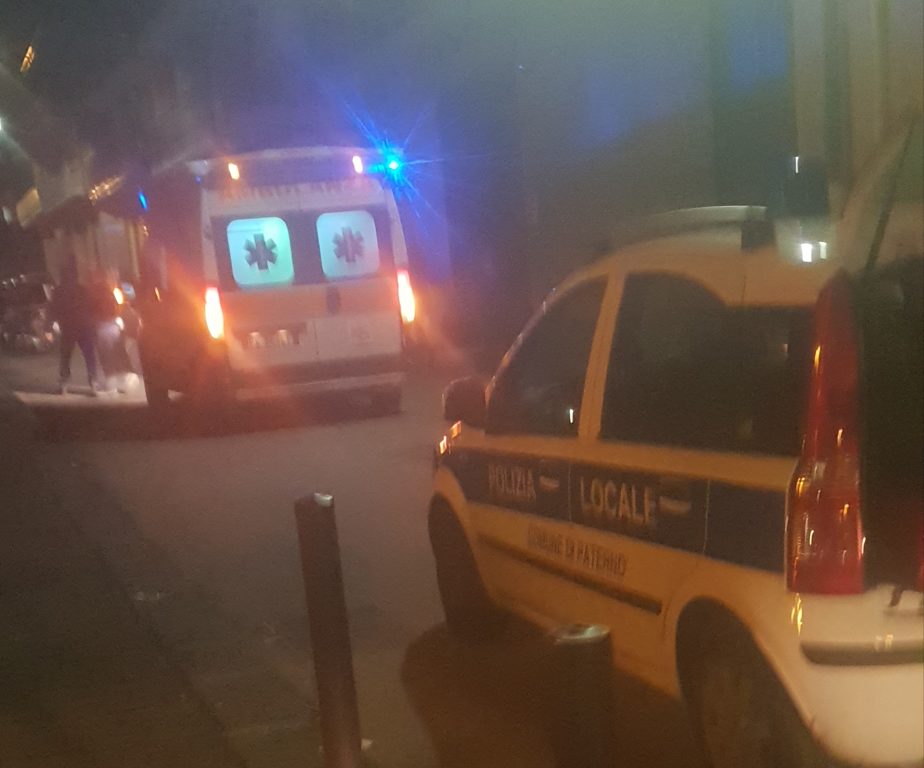 PATERNO': Incidente in via de Amici, due feriti