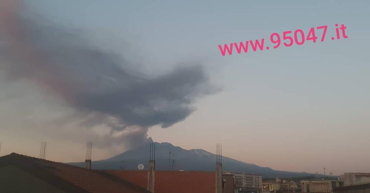 DENSA NUBE DI CENERE DAL VULCANO, CHIUSO SETTORE AEROPORTO DI CATANIA - 