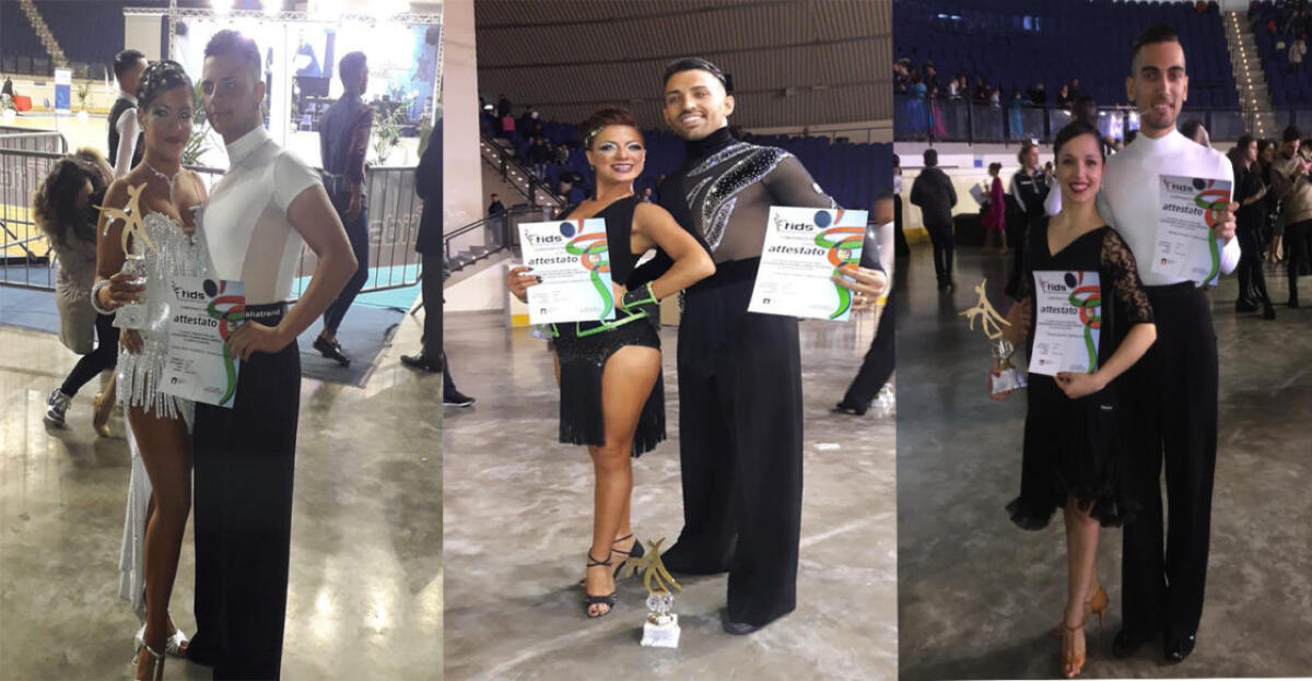 3 MEDAGLIE D’ORO PER LA SCUOLA DI DANZA STUDIO3 AI REGIONALI 2019 - 