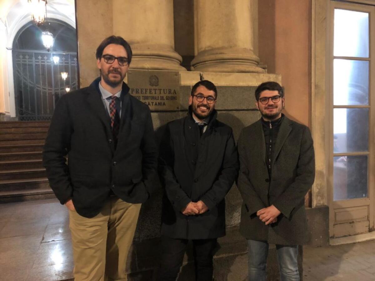 IL MOVIMENTO 5 STELLE DI PATERNÒ INCONTRA IL PREFETTO. - 