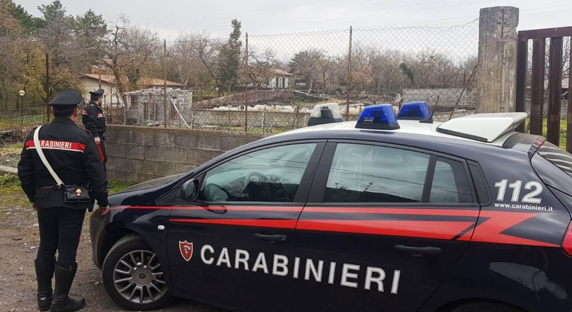 ACI SANT’ANTONIO: SEQUESTRATA AZIENDA ZOOTECNICA ABUSIVA, DENUNCIATO IL TITOLARE