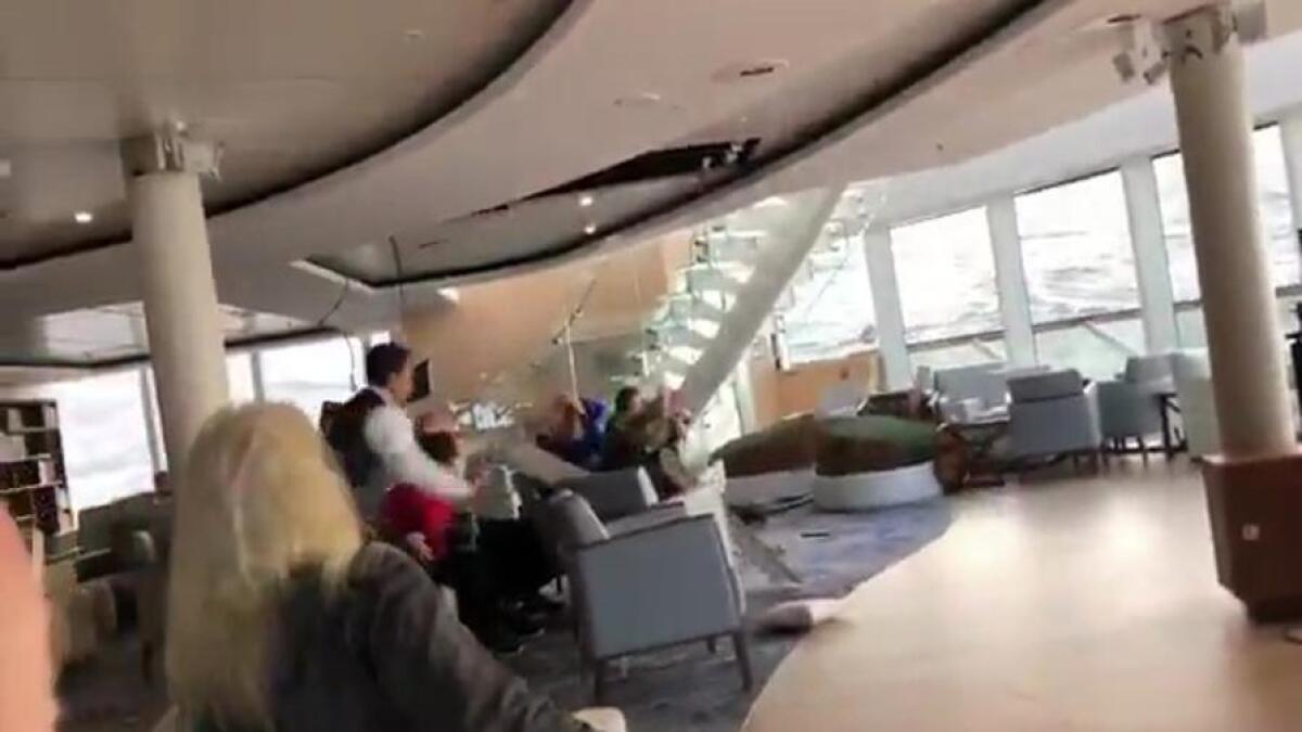 NORVEGIA, LE SPAVENTOSE IMMAGINI ALL'INTERNO DELLA NAVE IN AVARIA - 