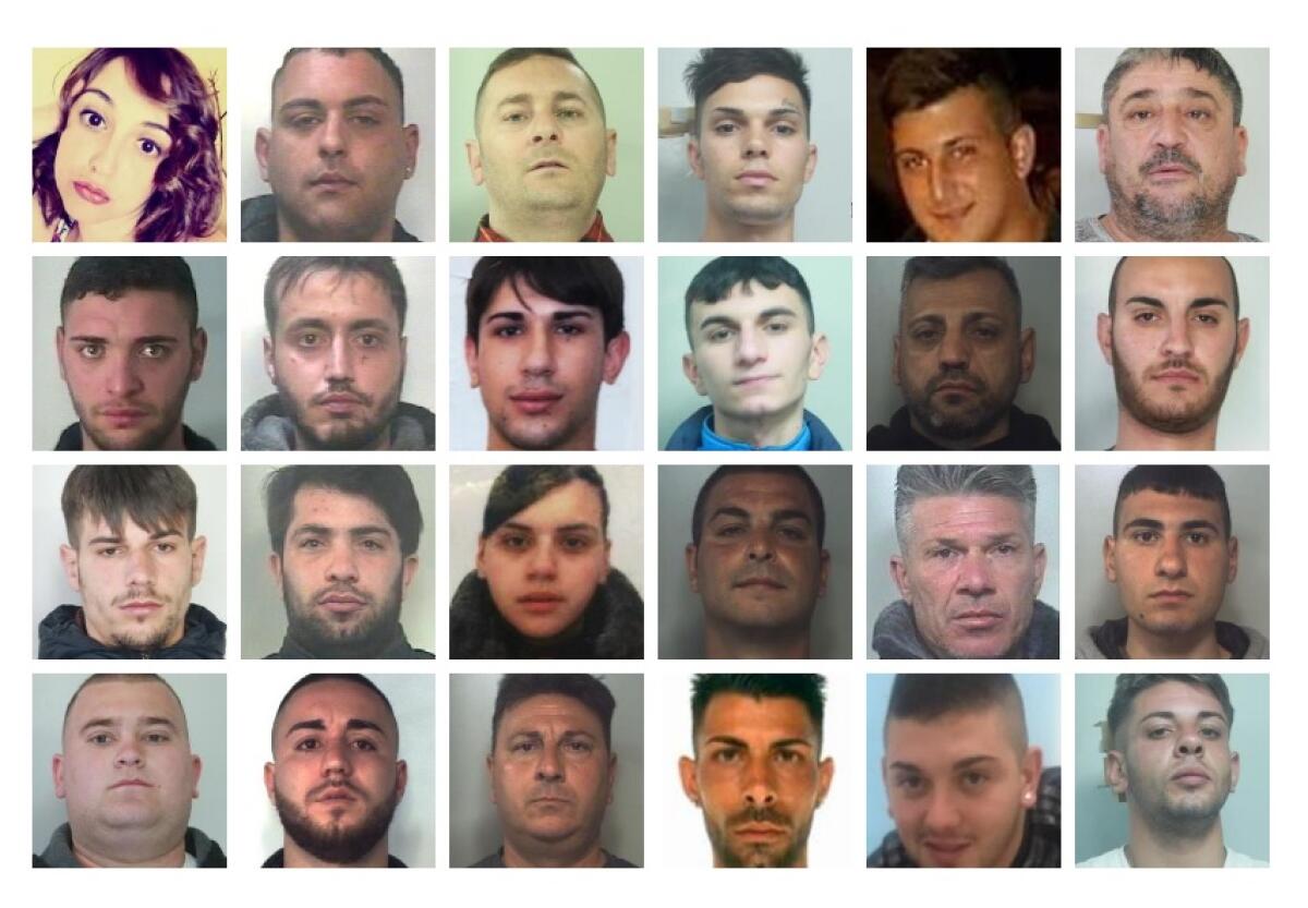 CATANIA: DURO COLPO ALLO SPACCIO DELLA DROGA,  24 ARRESTI NOMI E FOTO - 