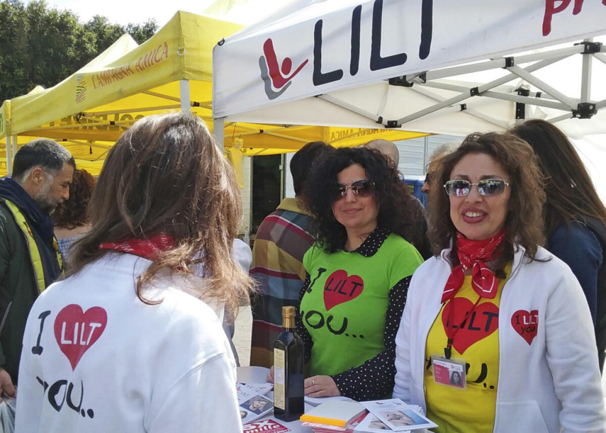 CATANIA. AL VIA OGGI LA SETTIMANA NAZIONALE PER LA PREVENZIONE ONCOLOGICA DELLA LILT - 
