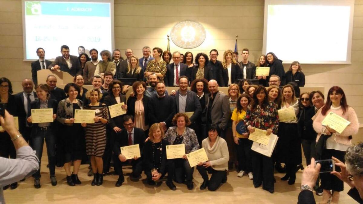 SETTIMANA PER LA RIDUZIONE DEI RIFIUTI, PRIMO PREMIO AI BAMBINI DI BELPASSO - 