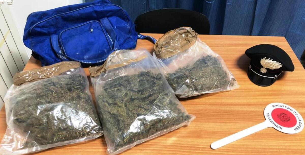 PATERNÒ: SEQUESTRATI 2 KG DI STUPEFACENTI - 