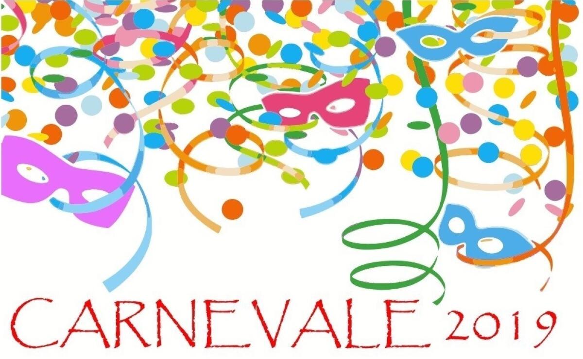 PATERNO': IL PROGRAMMA DEL CARNEVALE 2019 - 