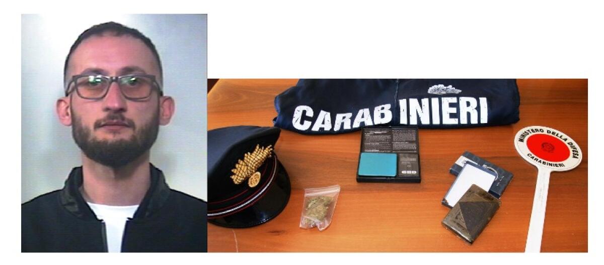 CALTAGIRONE: NASCONDEVA L’HASHISH NEGLI SLIP: ARRESTATO - 