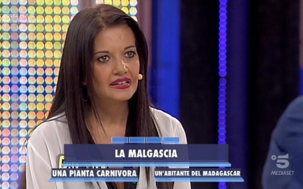 LA PATERNESE PATRIZIA MILAZZO ESCE DOPO 4 DOMANDE DA “AVANTI UN ALTRO - 