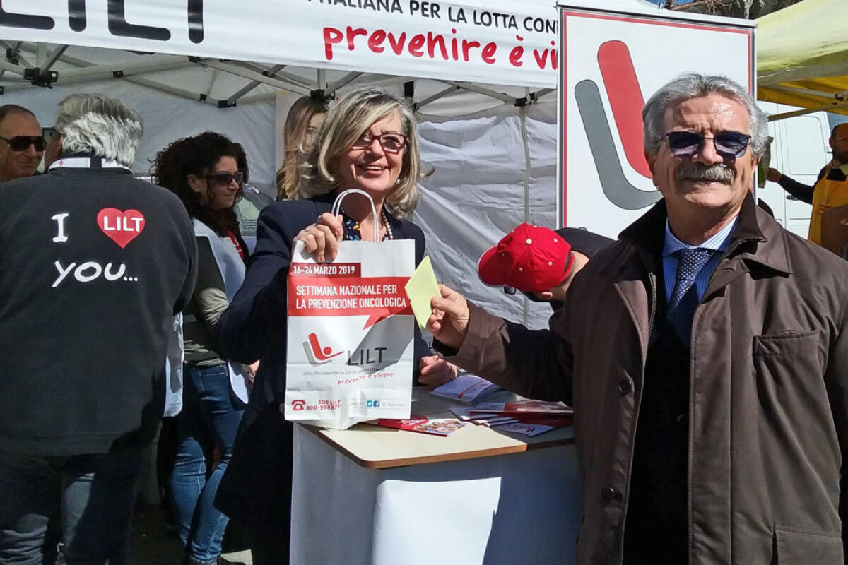 DOMANI CHIUSURA SETTIMANA NAZIONALE PREVENZIONE ONCOLOGICA LILT A BELPASSO E CAMPOROTONDO - 