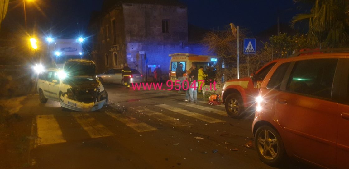 BELPASSO: INCIDENTE AL CONFINE CON PATERNO’, 3 FERITI