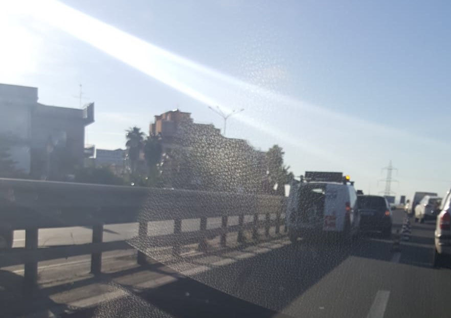 INCIDENTE SS121, CODE E TRAFFICO CONGESTIONATO IN DIREZIONE CATANIA