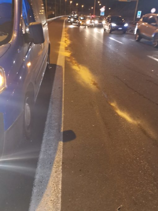 CATANIA: TAMPONAMENTO IN VIALE MEDITERRANEO