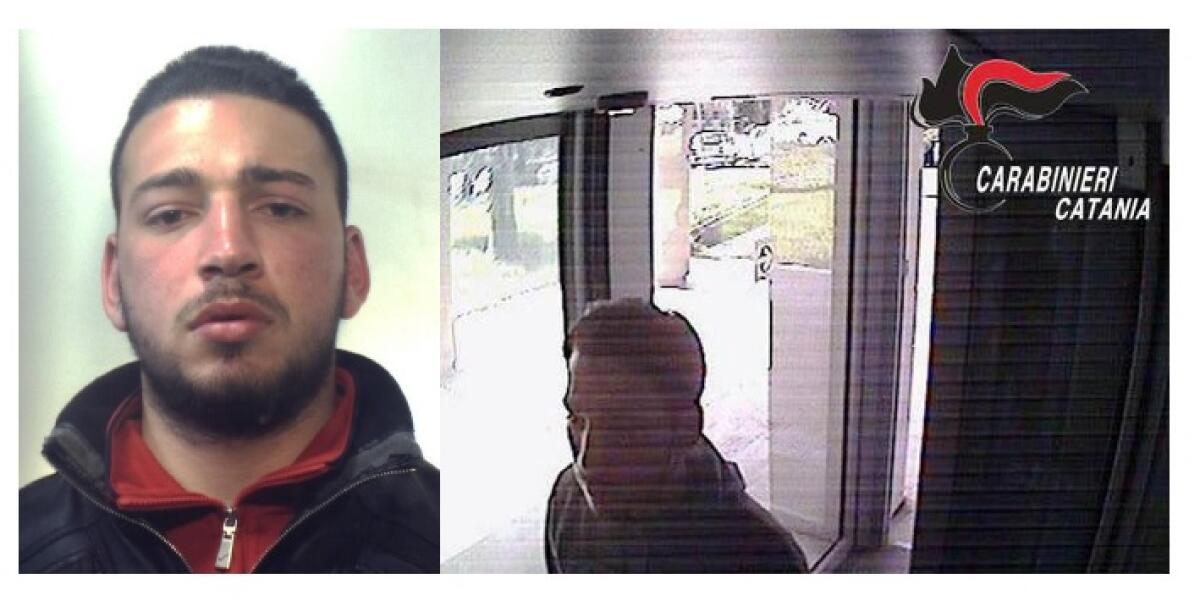 CATTURATO UNO DEI RAPINATORI DELLE POSTE DI TREMESTIERI ETNEO: INCASTRATO DALL’IMPRONTA LASCIATA SULLO SCONTRINO DELL’ELIMINACODE - 