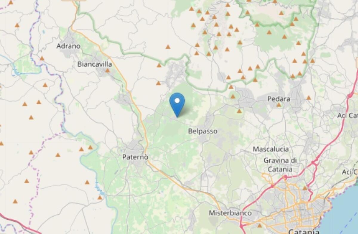 AVVERTITA SCOSSA DI TERREMOTO DAI CITTADINI - 