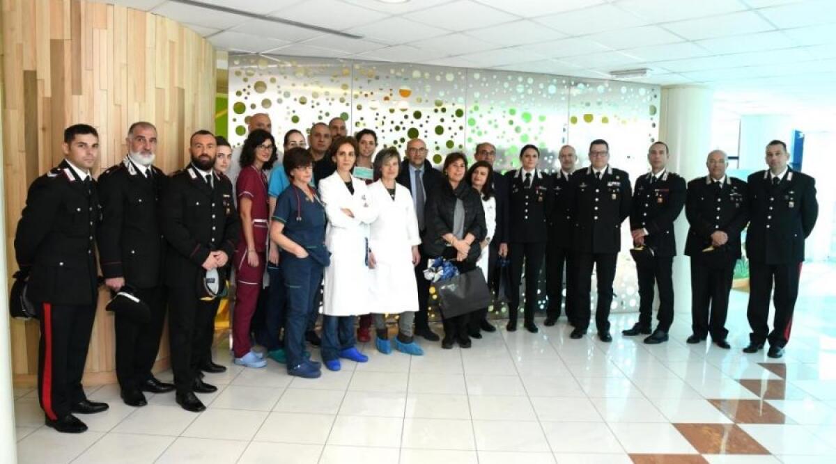 CATANIA, AUGURI E UOVA PASQUALI IN DONO DALL’ARMA DEI CARABINIERI AI PICCOLI DEGENTI DEL POLICLINICO - 
