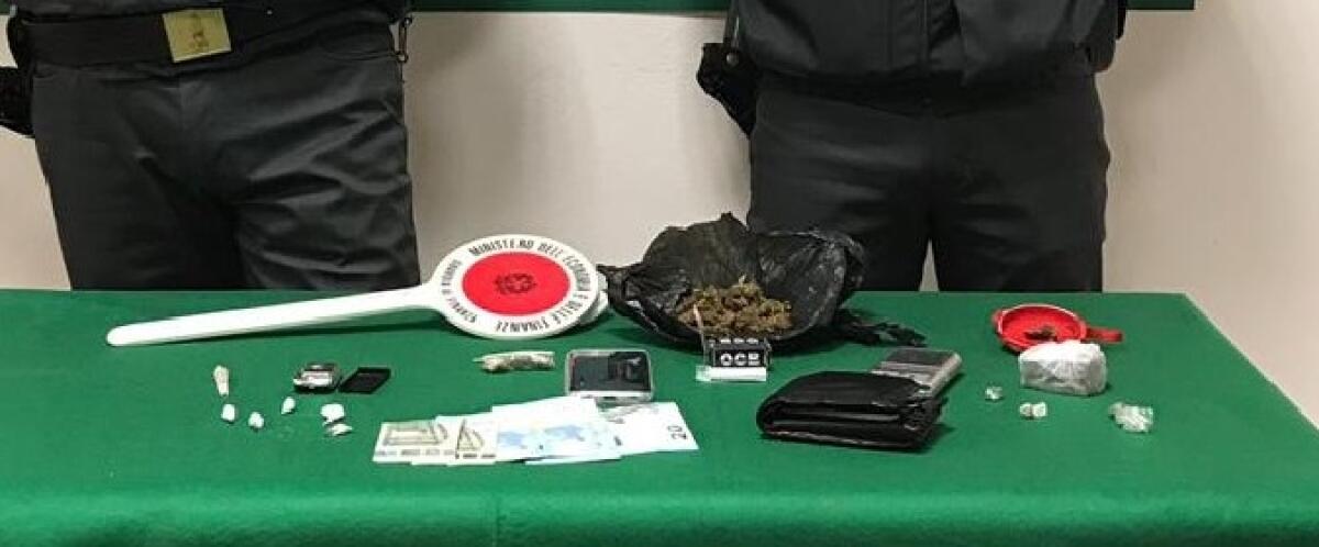 CALTAGIRONE: STUDENTE FERMATO SU SEGNALAZIONE DEL CANE ANTIDROGA AL DI FUORI DEL PROPRIO ISTITUTO SCOLASTICO CON 90 GR DI STUPEFACENTI NELLO ZAINO. - 