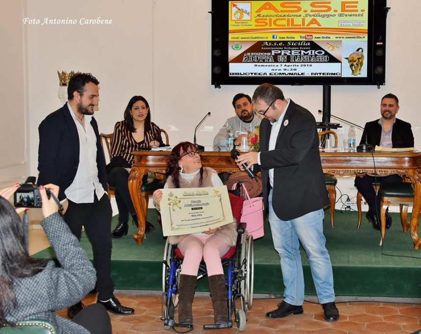 PATERNO: III° EDIZIONE DEL PREMIO “ADOTTA UN RANDAGIO”