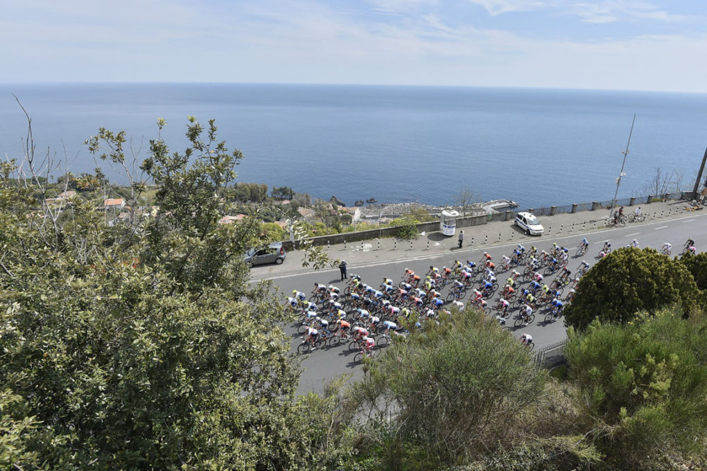 ALLA PRIMA DEL GIRO DI SICILIA BRINDA STACCHIOTTI - FOTO