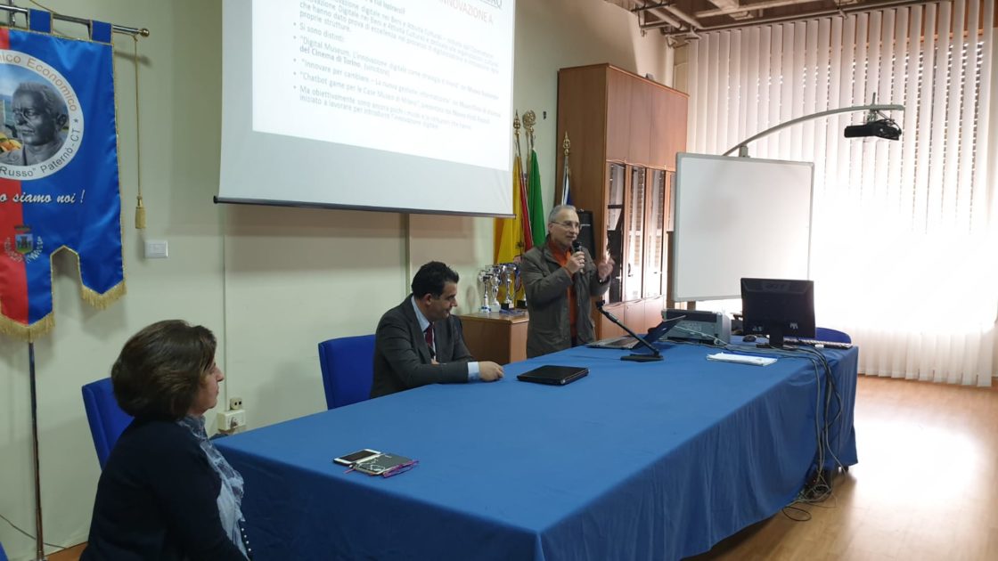 PATERNO': PROGETTO “BENI CULTURALI & IMPRESA”ALL'ISTITUTO TECNICO ECONOMICO “GIOACCHINO RUSSO”