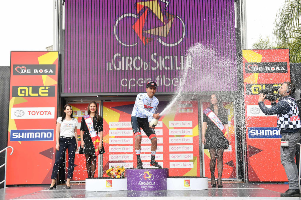ALLA PRIMA DEL GIRO DI SICILIA BRINDA STACCHIOTTI - FOTO