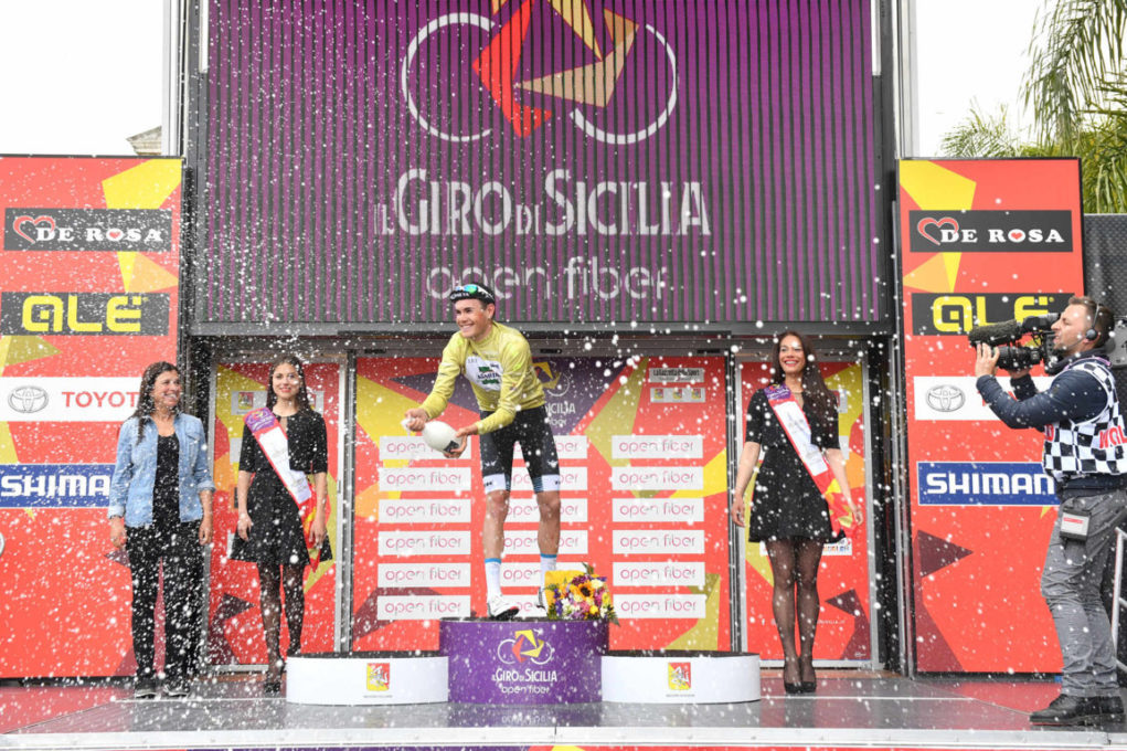 ALLA PRIMA DEL GIRO DI SICILIA BRINDA STACCHIOTTI - FOTO