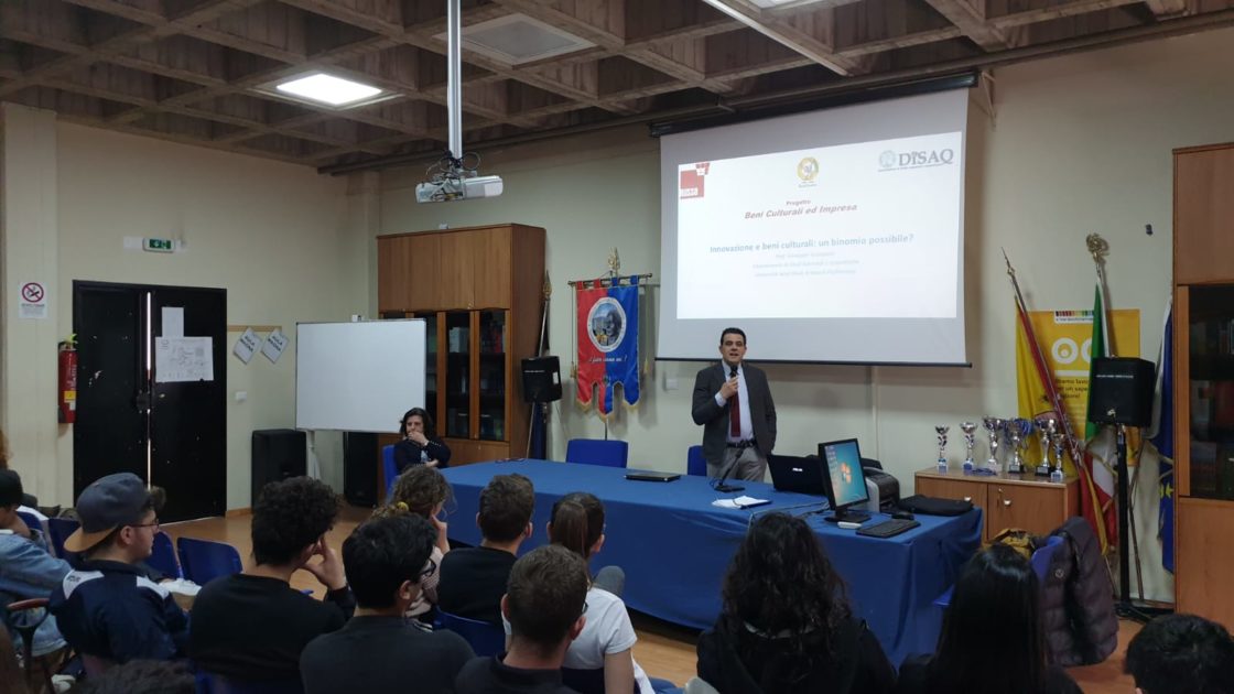 PATERNO': PROGETTO “BENI CULTURALI & IMPRESA”ALL'ISTITUTO TECNICO ECONOMICO “GIOACCHINO RUSSO”