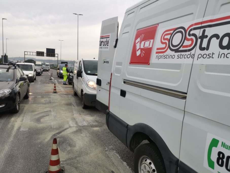 INCIDENTE SULLA TANGENZIALE LUNGHISSIME CODE