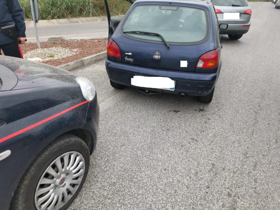 INCIDENTE NEI PRESSI "PORTE DI CATANIA: DUE AUTO COINVOLTE