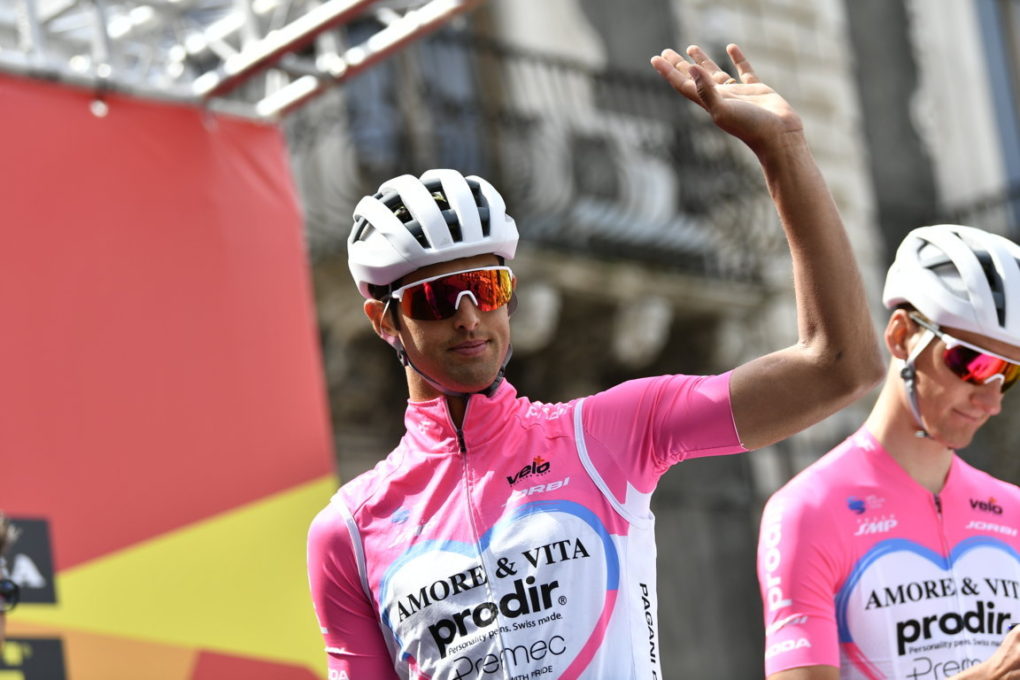 ALLA PRIMA DEL GIRO DI SICILIA BRINDA STACCHIOTTI - FOTO