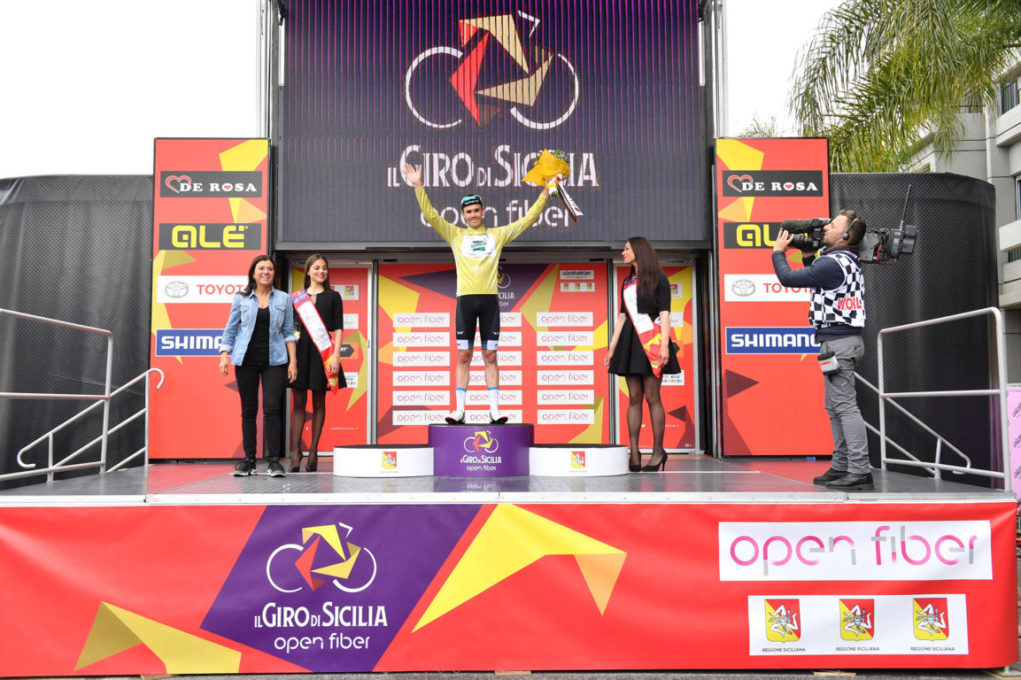 ALLA PRIMA DEL GIRO DI SICILIA BRINDA STACCHIOTTI - FOTO