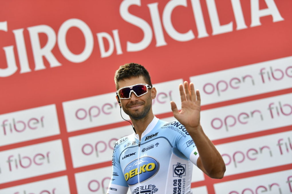 ALLA PRIMA DEL GIRO DI SICILIA BRINDA STACCHIOTTI - FOTO