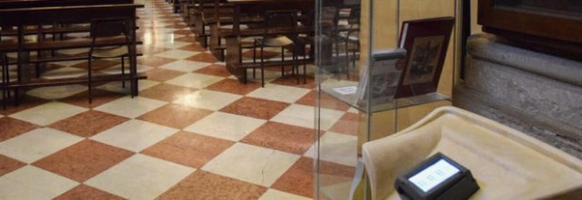 VENEZIA, IN CHIESA ARRIVA IL POS: OFFERTE CON IL BANCOMAT E CARTA DI CREDITO - 